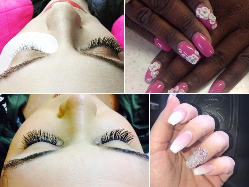 Classy Nails for Lashes