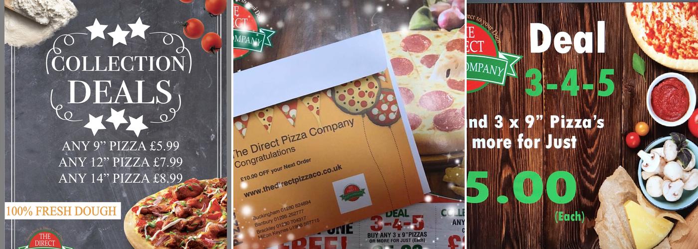 The Direct Pizza Company _ Buckingham Menu