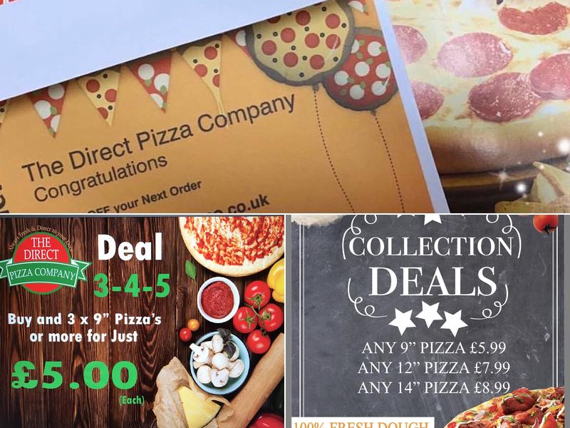 The Direct Pizza Company _ Buckingham Menu