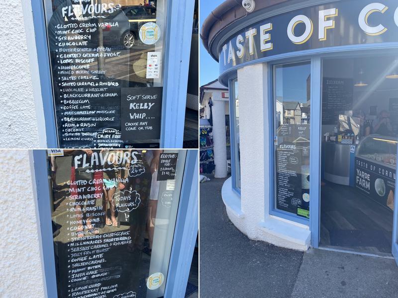 Taste Of Cornwall Menu