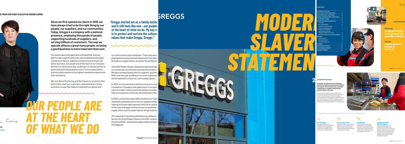 Greggs Menu