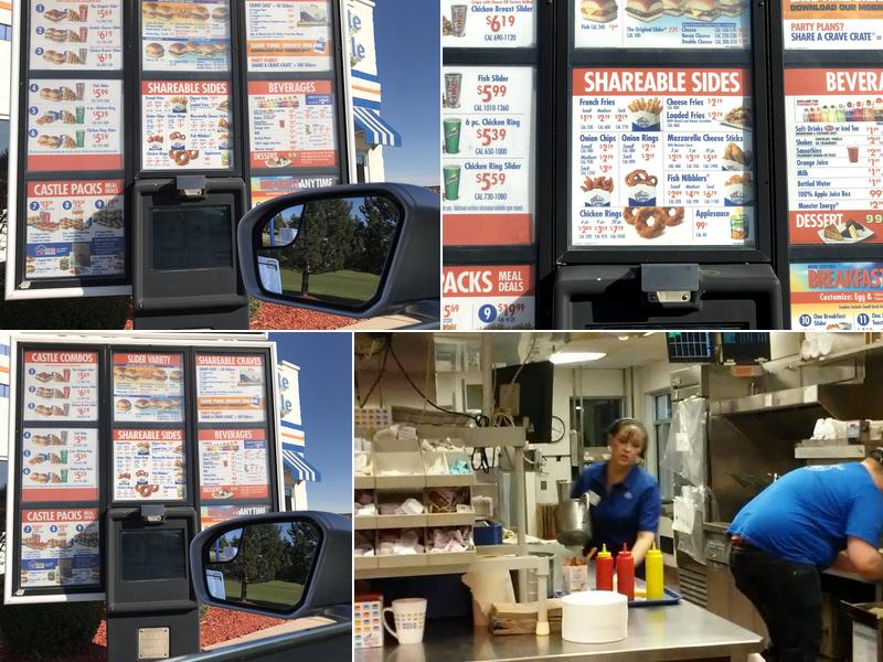 White Castle Menu