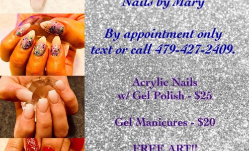 Nails by Mary Southern Roots Salon & Massage, 700B W Tulsa St, Siloam Springs Arkansas 72761
