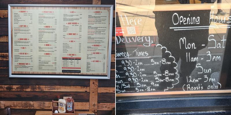 The Smokehouse Kitchen & Takeaway Menu
