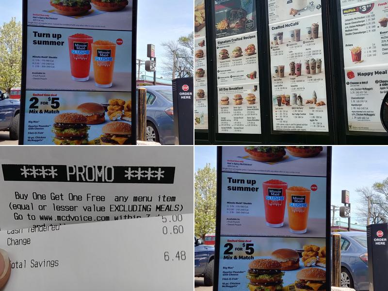 McDonald's Menu