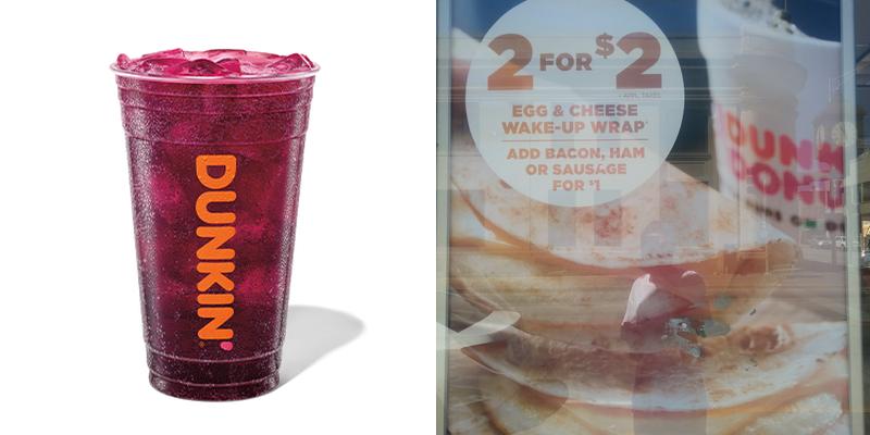 Dunkin' Menu