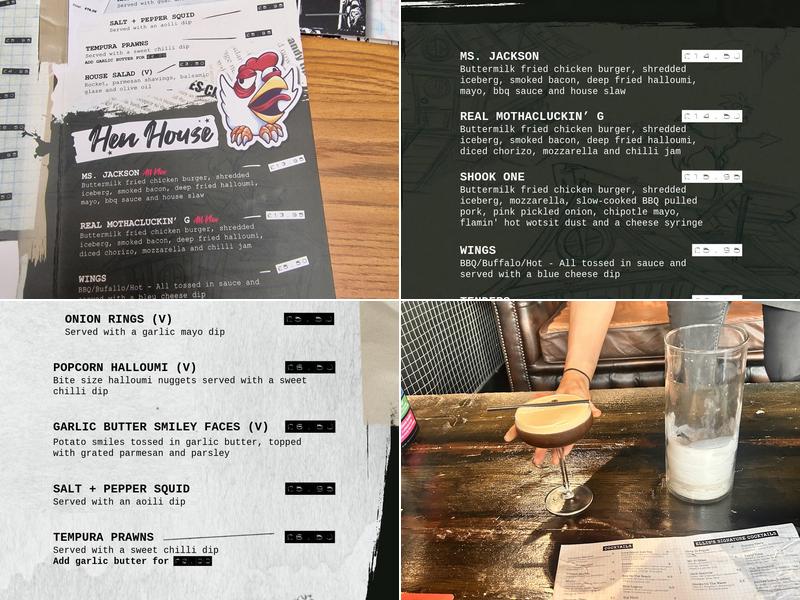 Ellis’s Menu