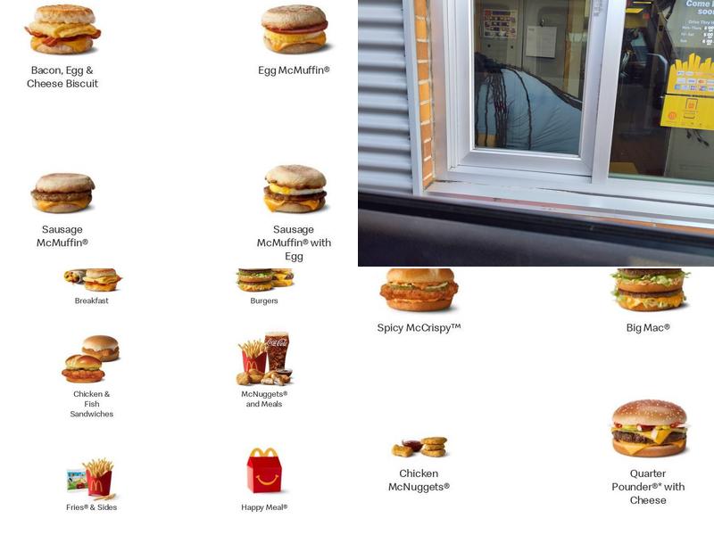 McDonald's Menu