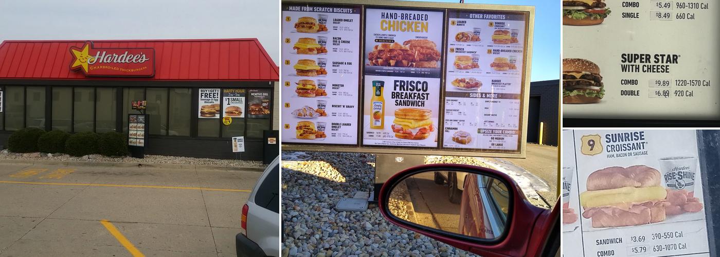 Hardee’s Menu