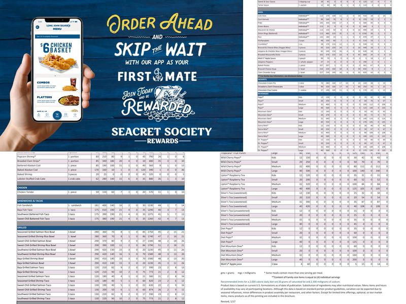Long John Silver's | A&W Menu