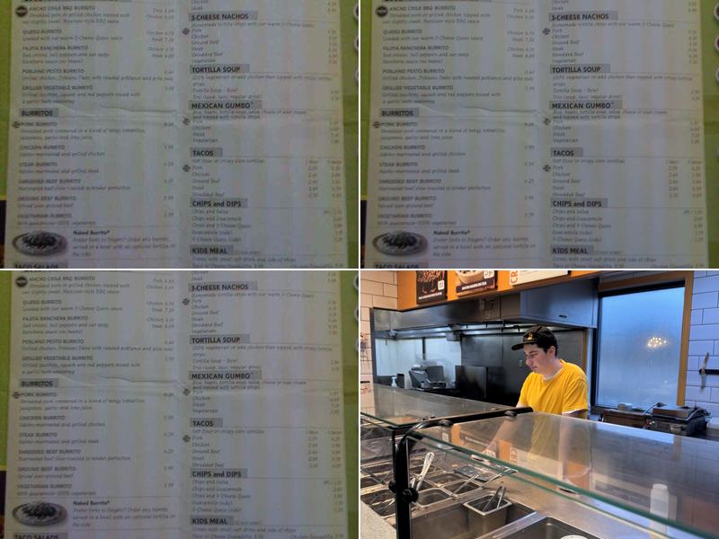 QDOBA Mexican Eats Menu