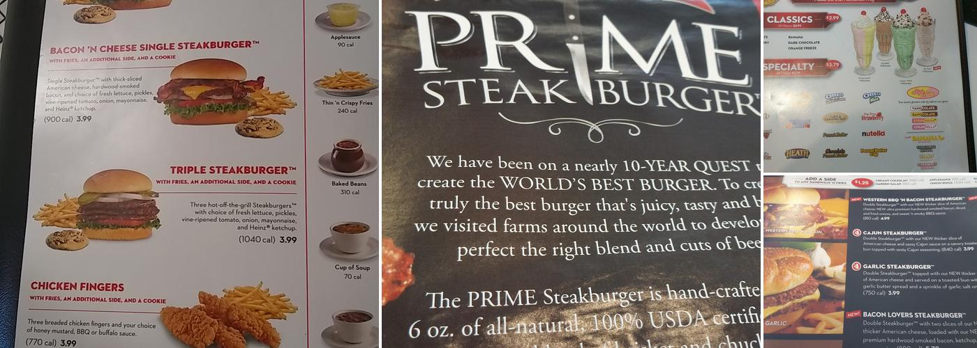 Steak 'n Shake Menu