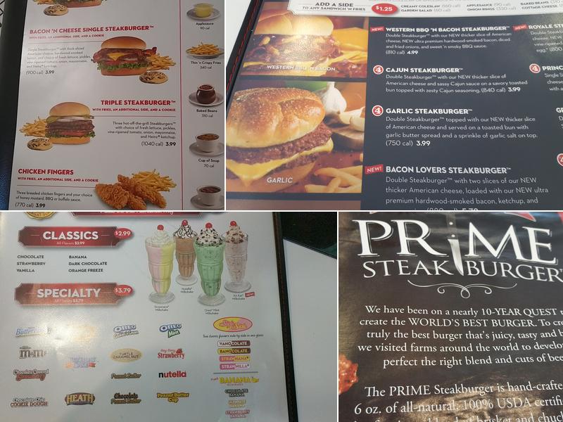 Steak 'n Shake Menu