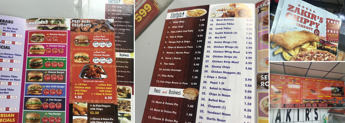 Kakaz Pizza & Kebabs Menu