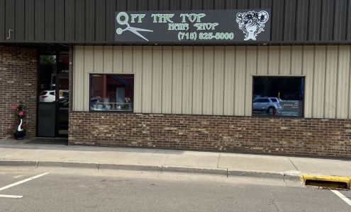 “Off the Top” Hairshop 97 Main St W Suite 1, Milltown Wisconsin 54858