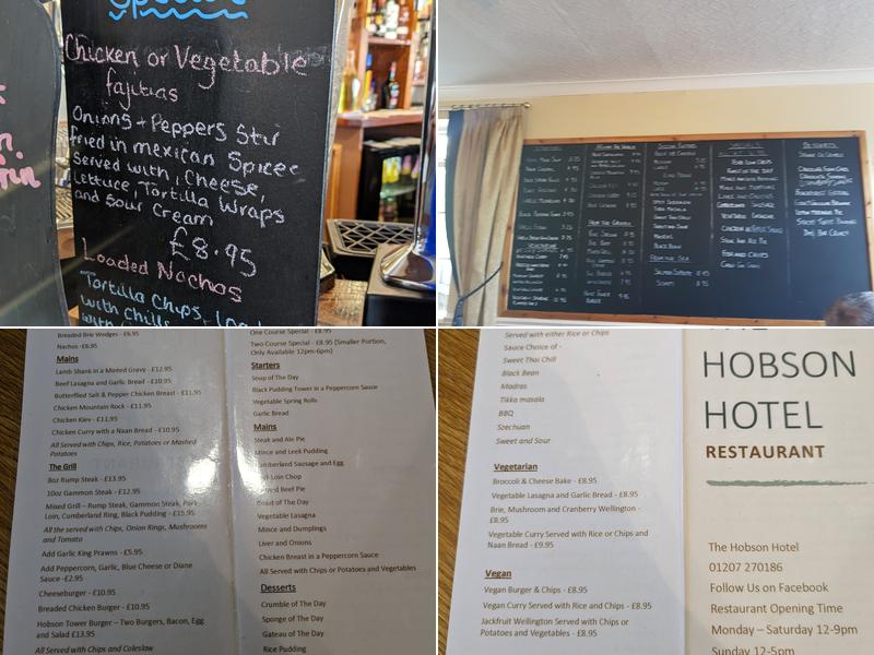 Hobson Menu