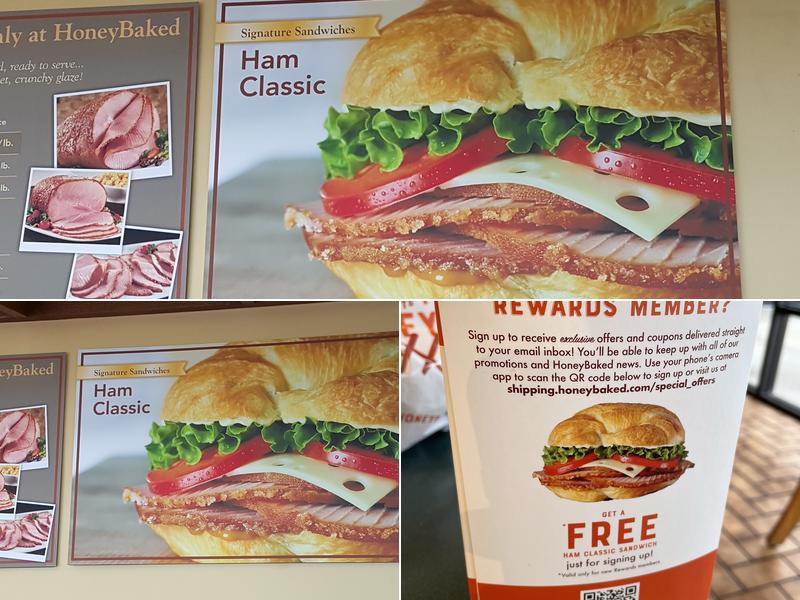 The Honey Baked Ham Company Menu