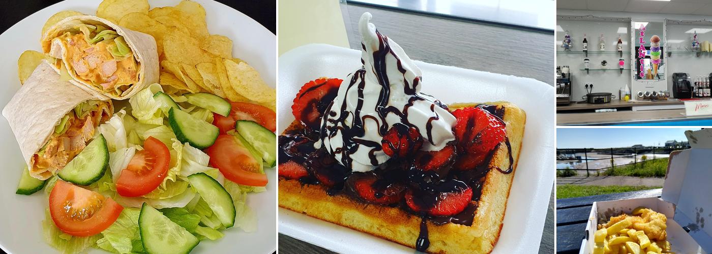 Atlantis fish and chips, Cafe & Ice Cream