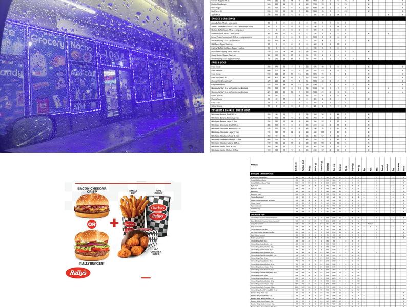Checkers Menu