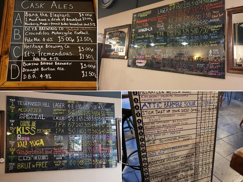 Brews Of The World Menu