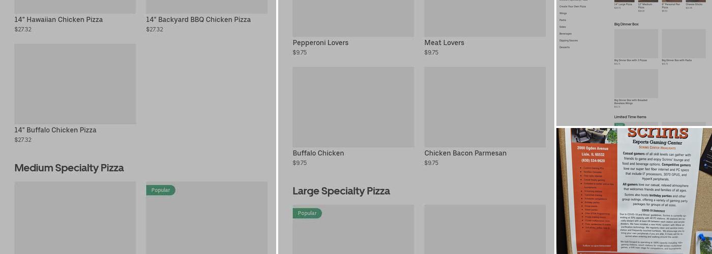 Pizza Hut Menu