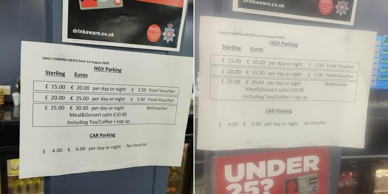 Salt Box Cafe & Truck Parking Menu