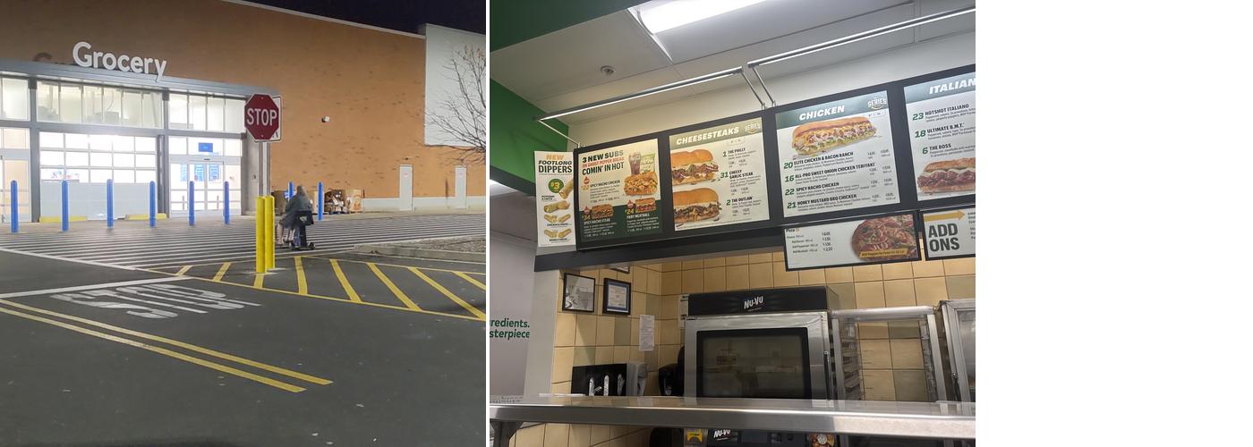 Subway Menu