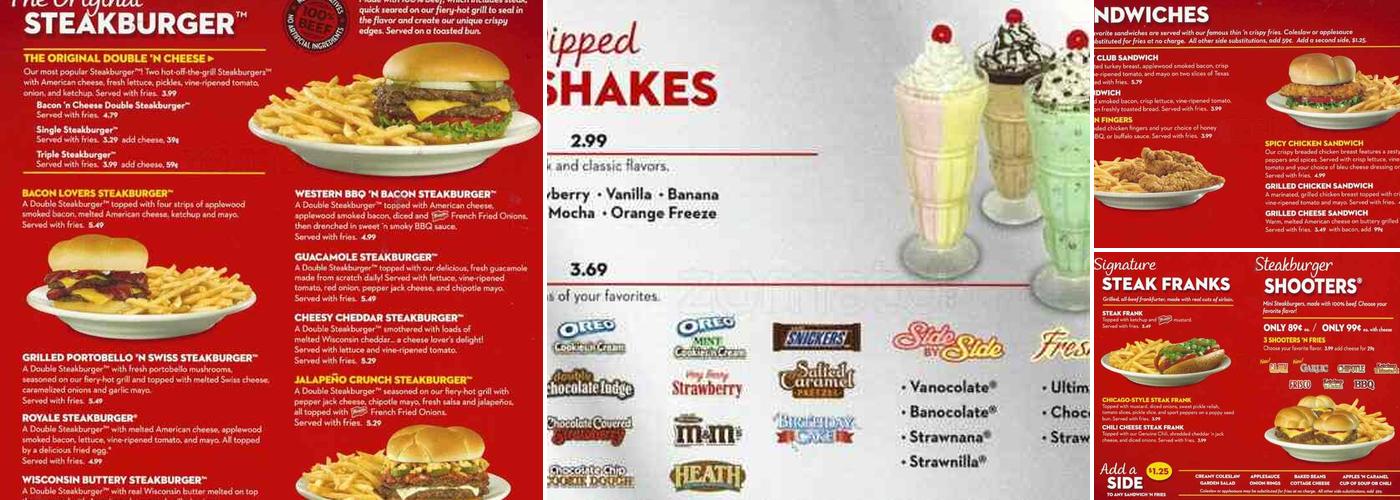 Steak 'n Shake Menu