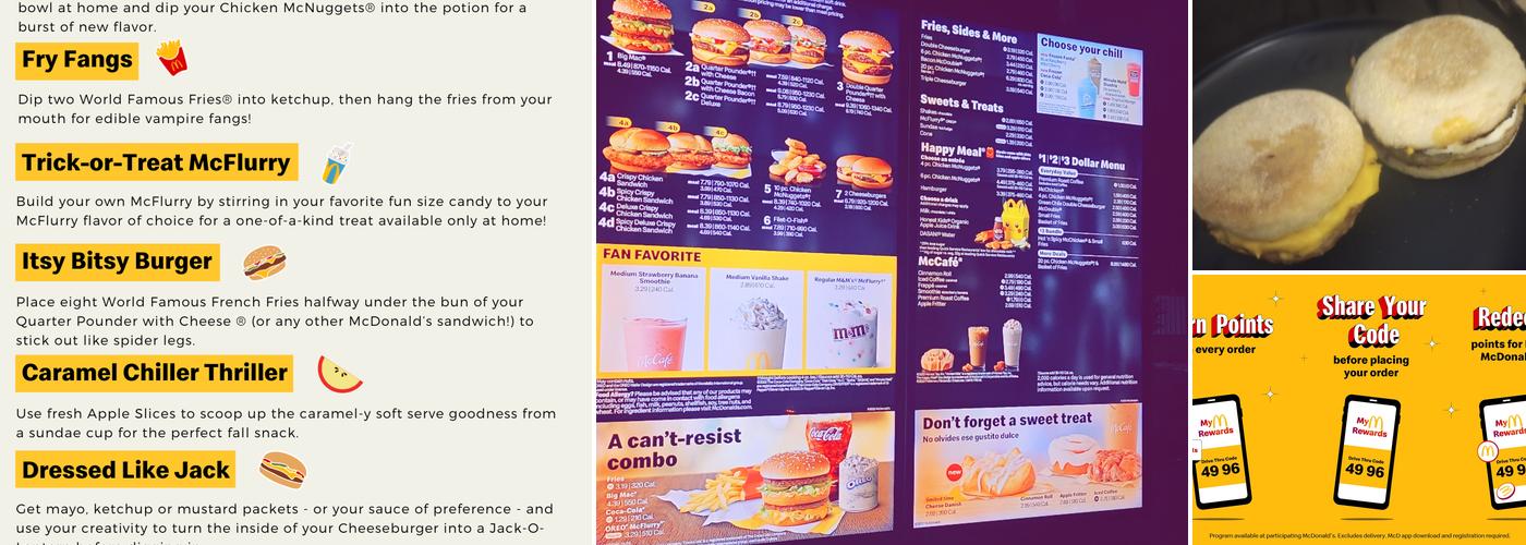 McDonald's Menu
