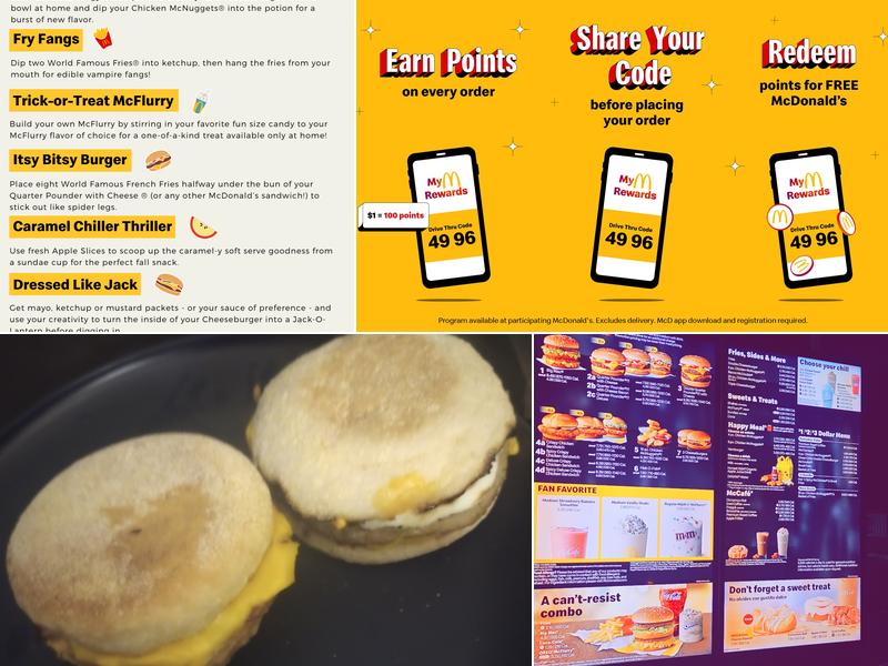 McDonald's Menu