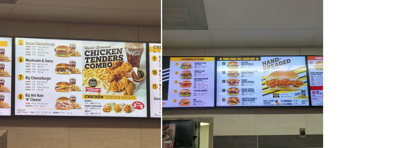 Hardee's Menu