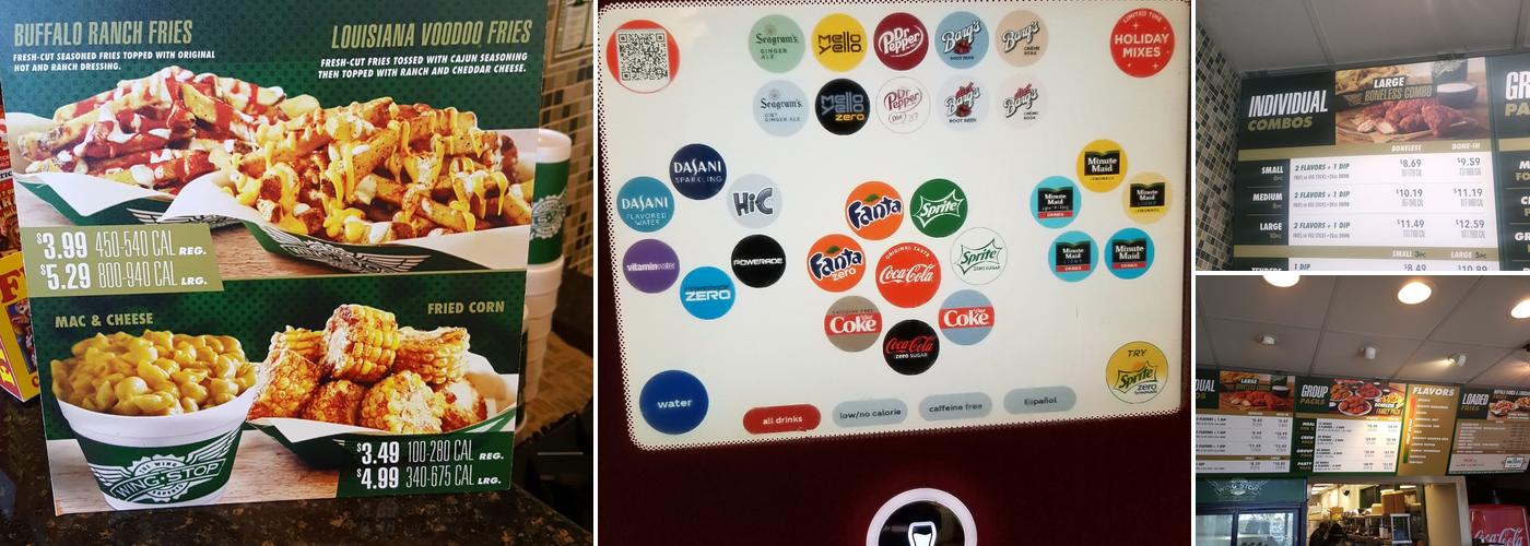 Wingstop Menu