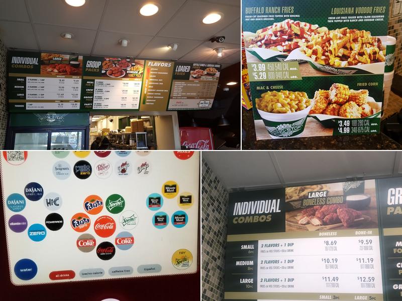 Wingstop Menu
