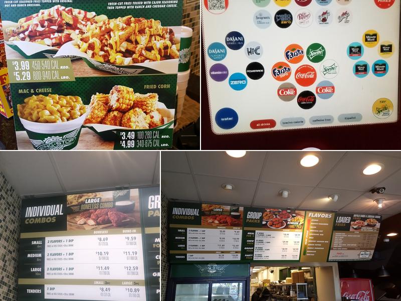 Wingstop Menu