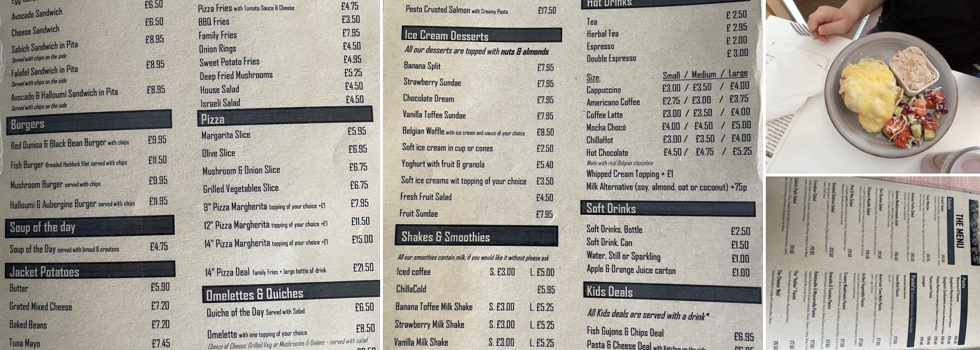 Noshers by Sassons Menu