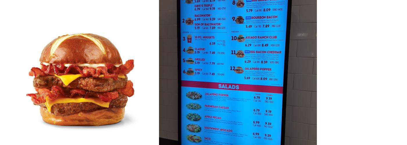 Wendy's Menu