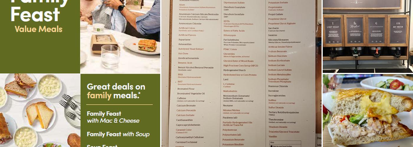 Panera Bread Menu