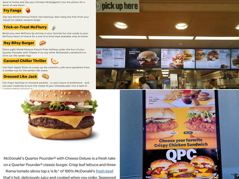 McDonald's Menu