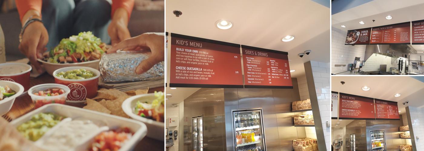 Chipotle Mexican Grill Menu