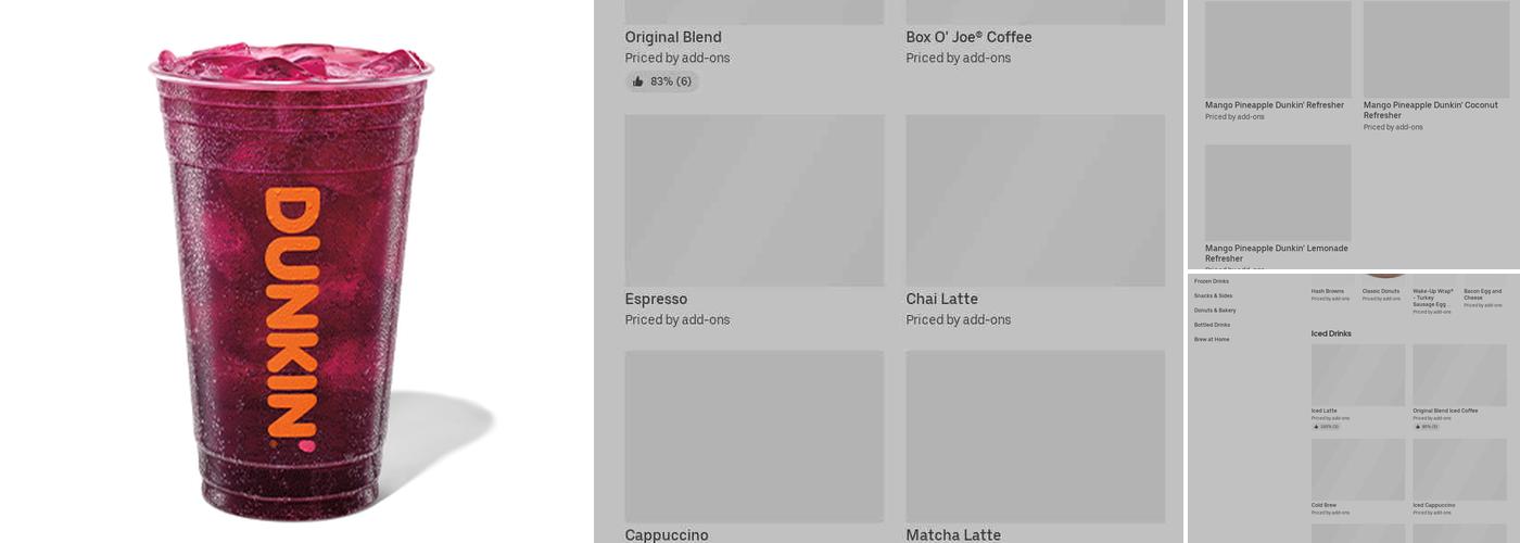 Dunkin' Menu