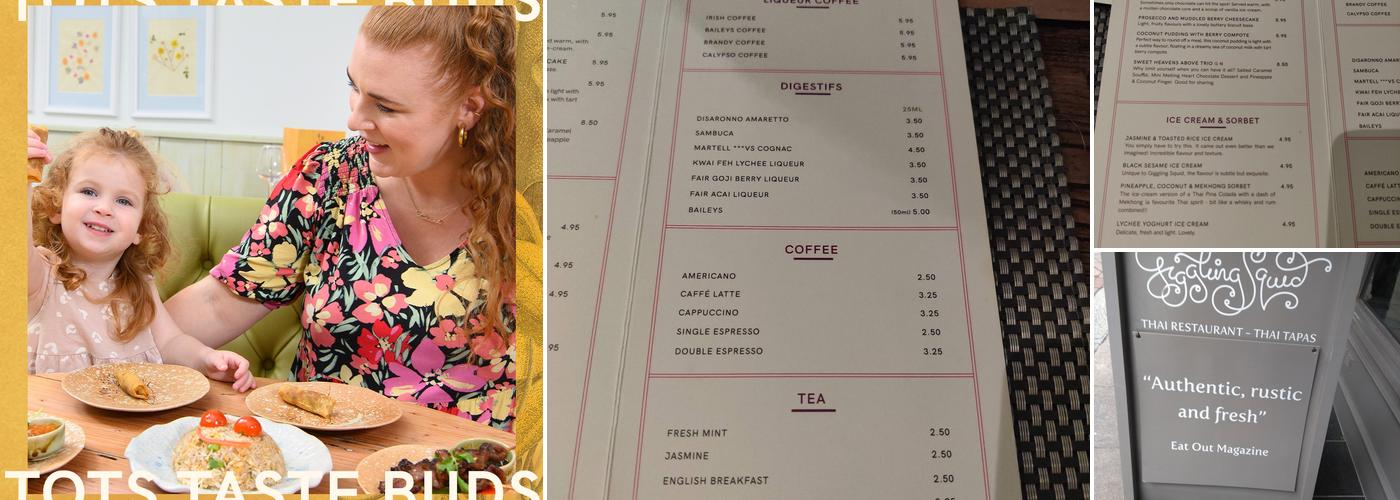 Giggling Squid - Bury St Edmunds Menu