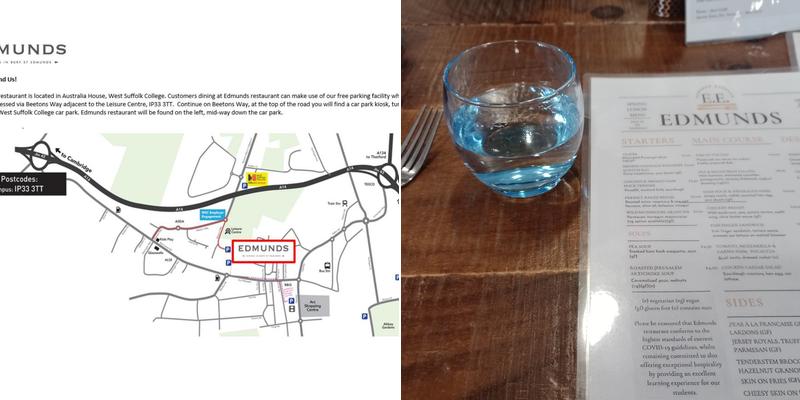 Edmunds Restaurant Menu