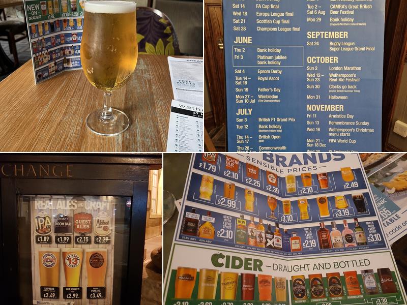 The Corn Exchange - JD Wetherspoon Menu