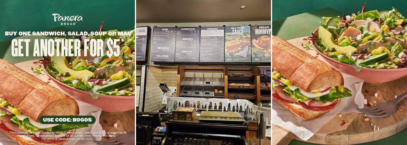 Panera Bread Menu