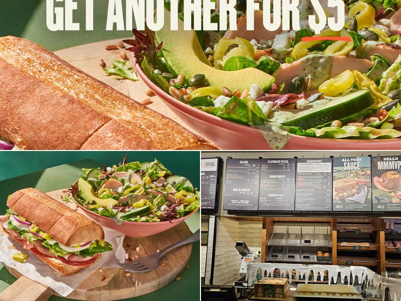 Panera Bread Menu