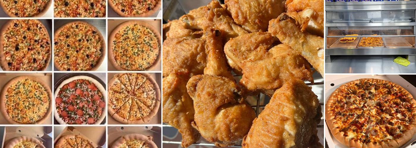 usa fried chicken and pizzas