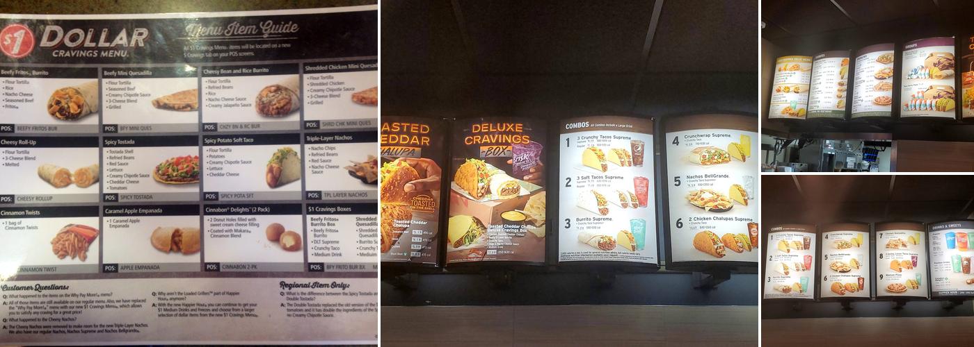 Taco Bell Menu