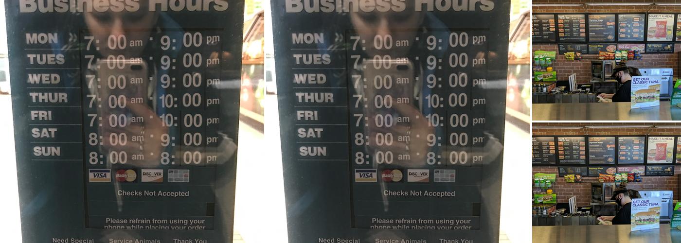 Subway Menu