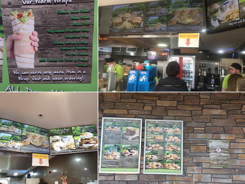 Caerphilly Mountain Snack Bar Menu