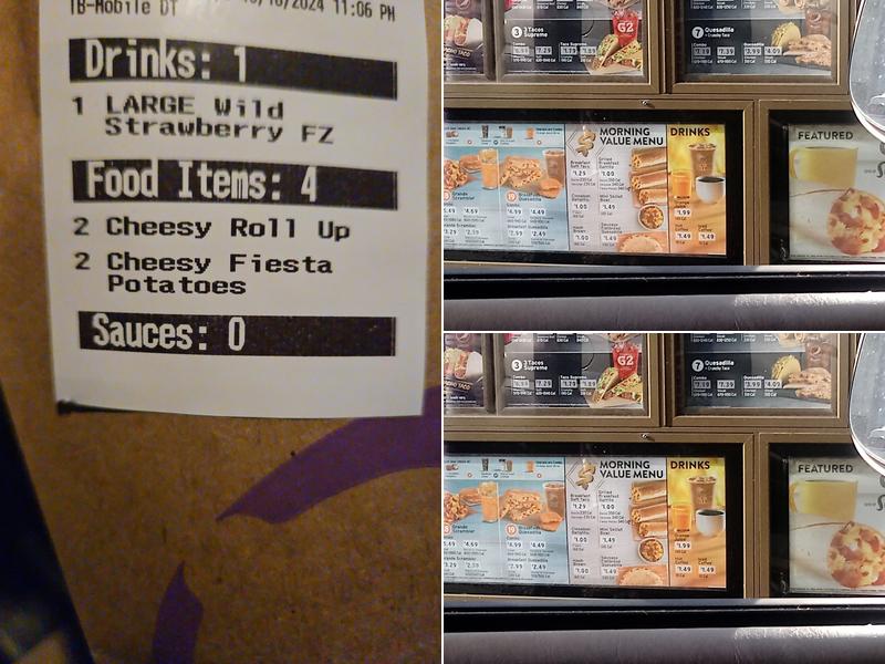 Taco Bell Menu